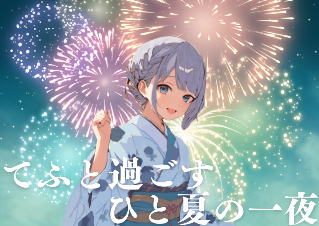 てふと過ごす一夜の花火大会🎇