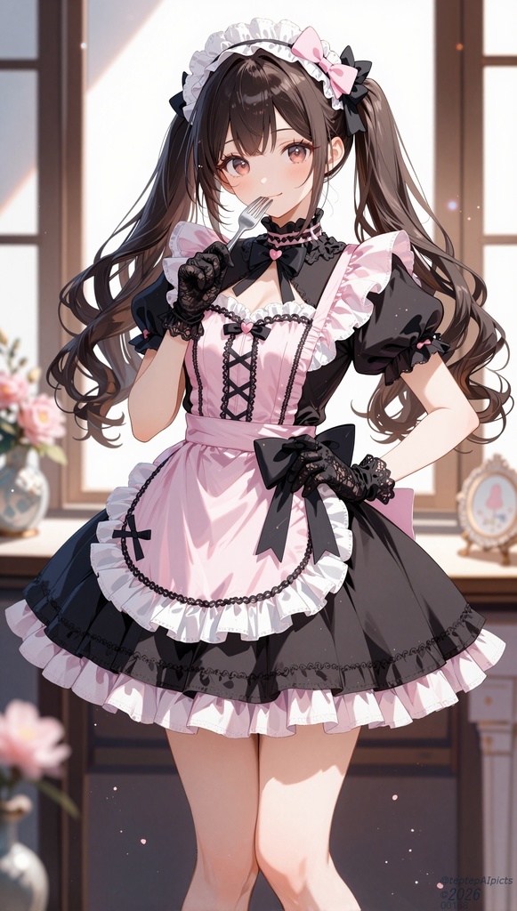 かわいいメイド画像集 Vol.1CG集 JPEG 50枚/ Cute Maid Collection Vol.1 JPEG CG 50 Images