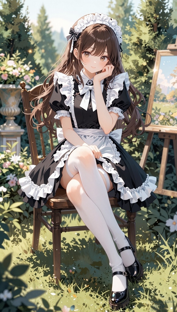 かわいいメイド画像集 Vol4 CG集 JPEG 60枚/ Cute Maid Collection Vol.4 JPEG CG 60 Images