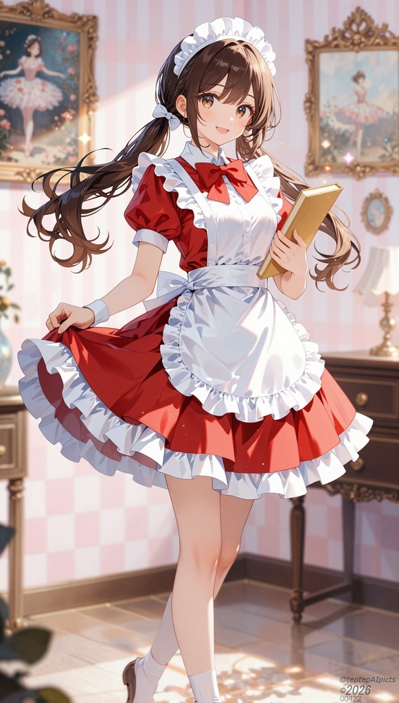 かわいいメイド画像集 Vol4 CG集 JPEG 60枚/ Cute Maid Collection Vol.4 JPEG CG 60 Images