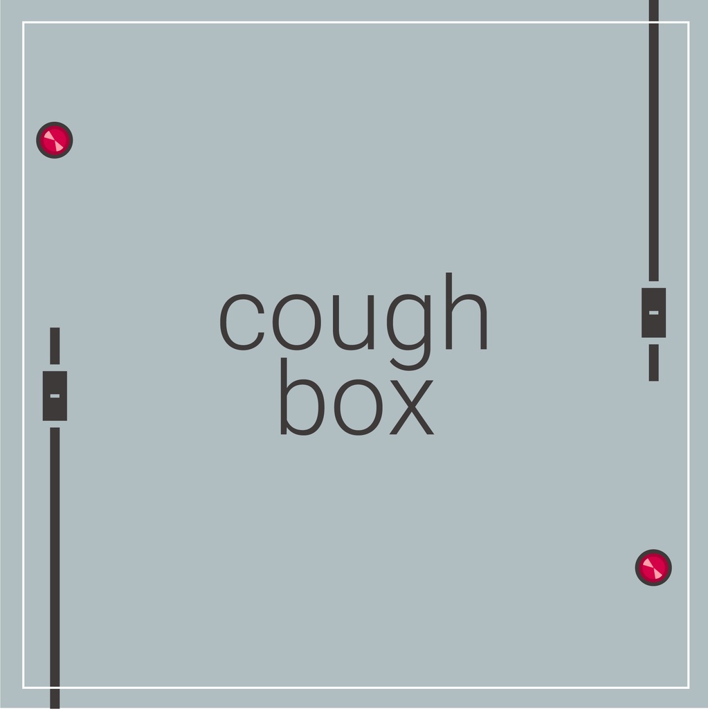 [新譜]『cough box』2曲入り＋ステッカー3種付き [DLカード]