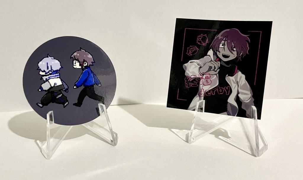 【新作】終電Derbyステッカー2種【MV公開記念】