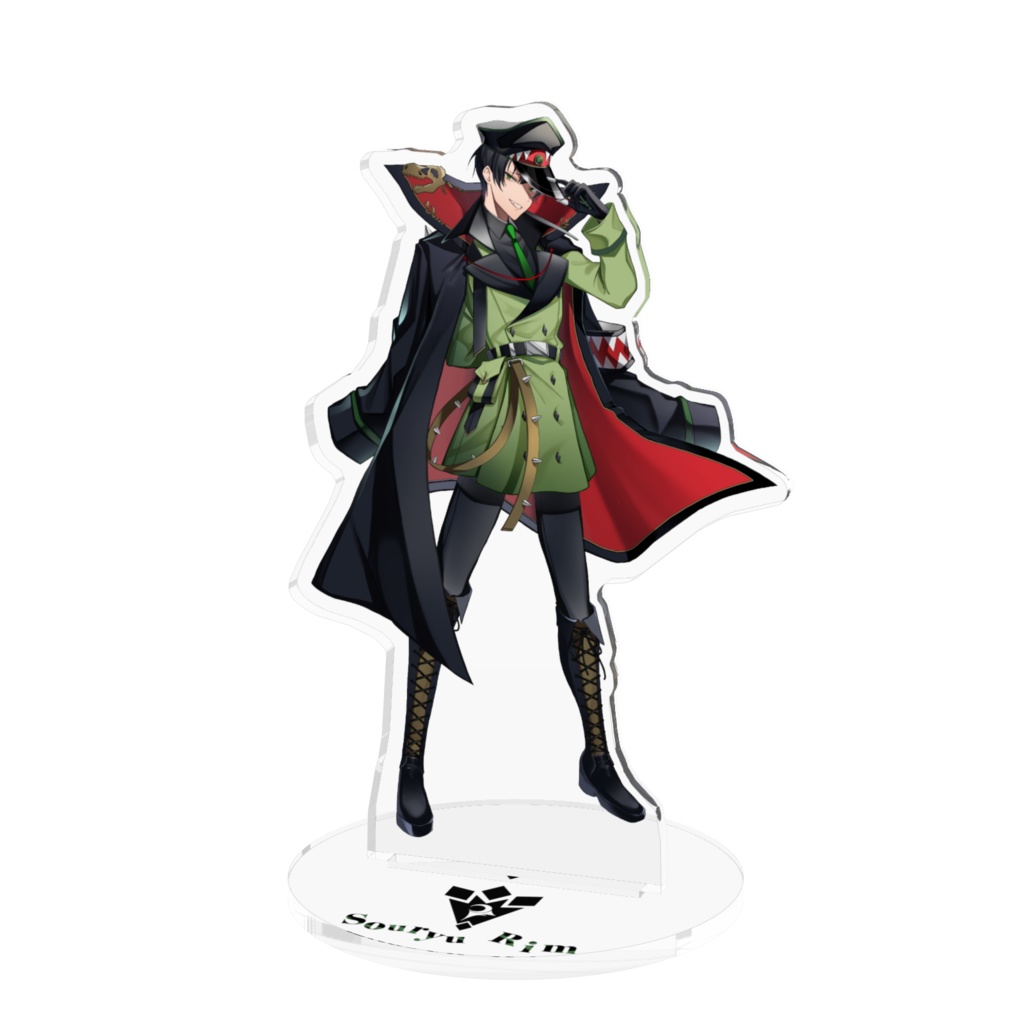 アクリルフィギュア 双龍リム(軍服ver)
