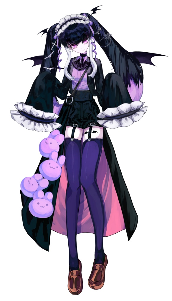 【展示】地雷系ゴシックモデル