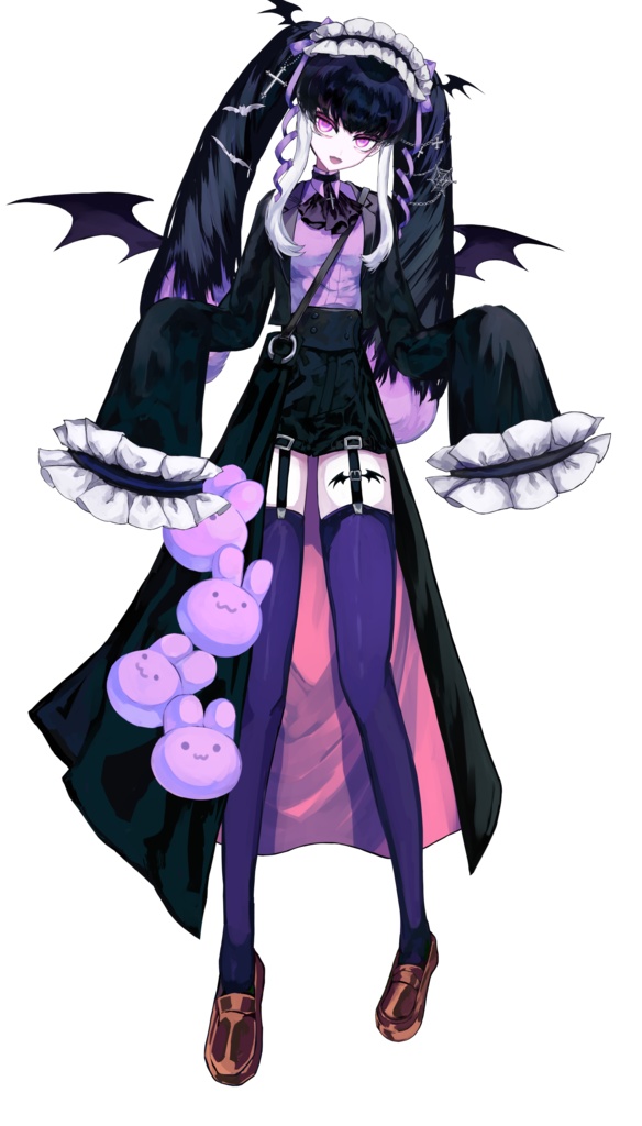 【展示】地雷系ゴシックモデル