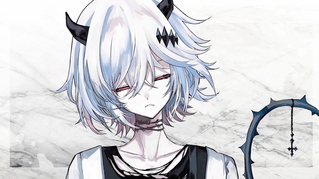 【展示】悪魔モチーフ中性モデル