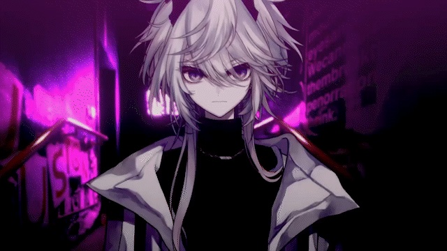 【展示】ウルフ髪中性モデル/差分あり