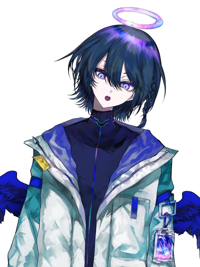 【展示】ネオン天使モチーフモデル