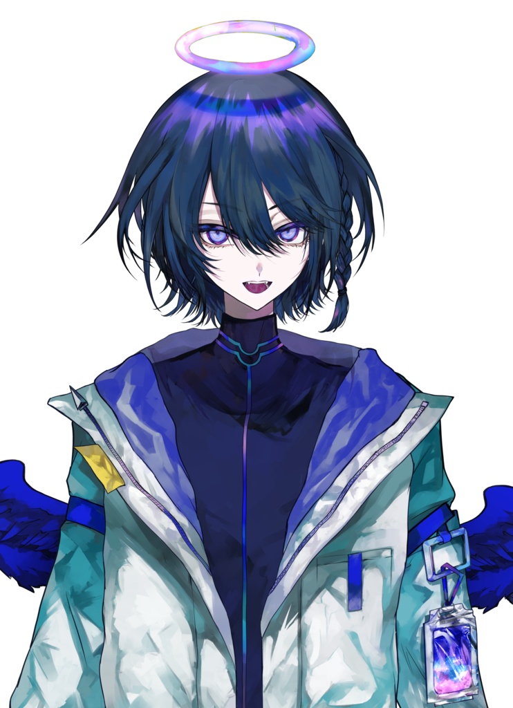 【展示】ネオン天使モチーフモデル