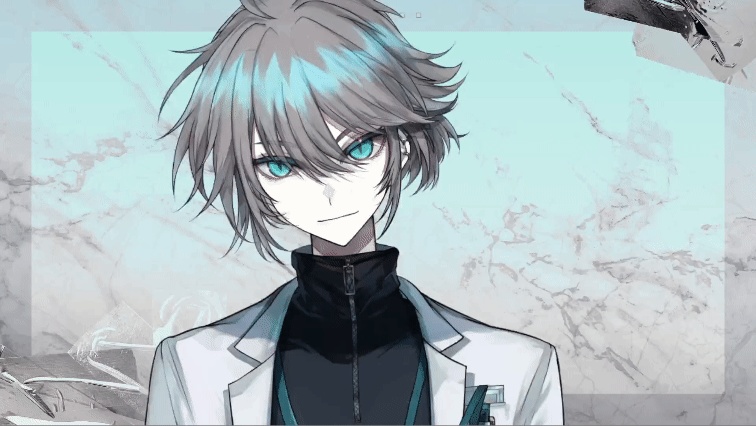 【展示】白衣お兄さんモデル