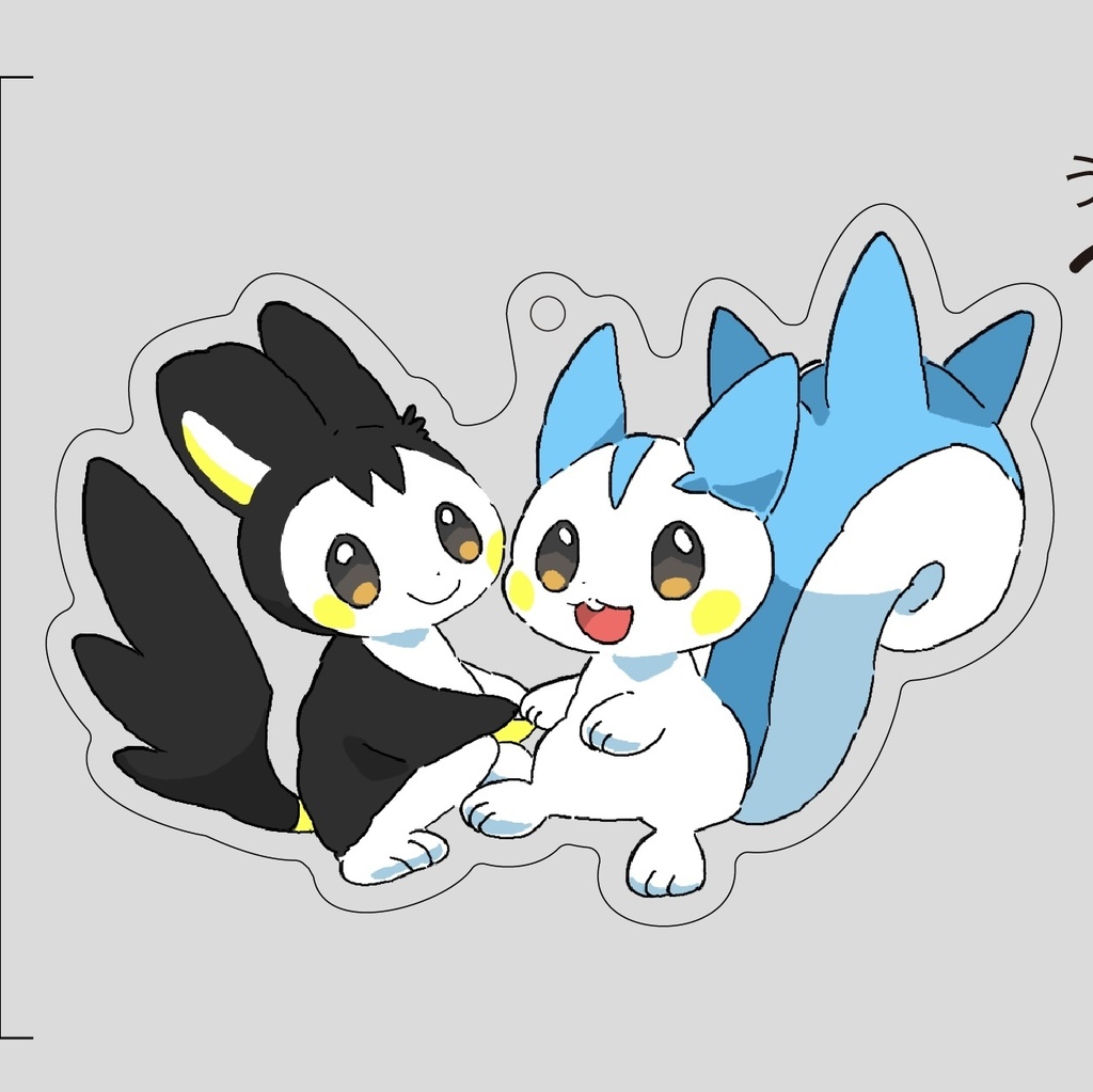 エモパチ☆アクリルキーホルダー