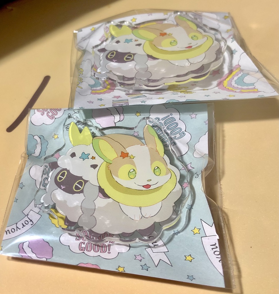 アクリルクリップ&バッジ★