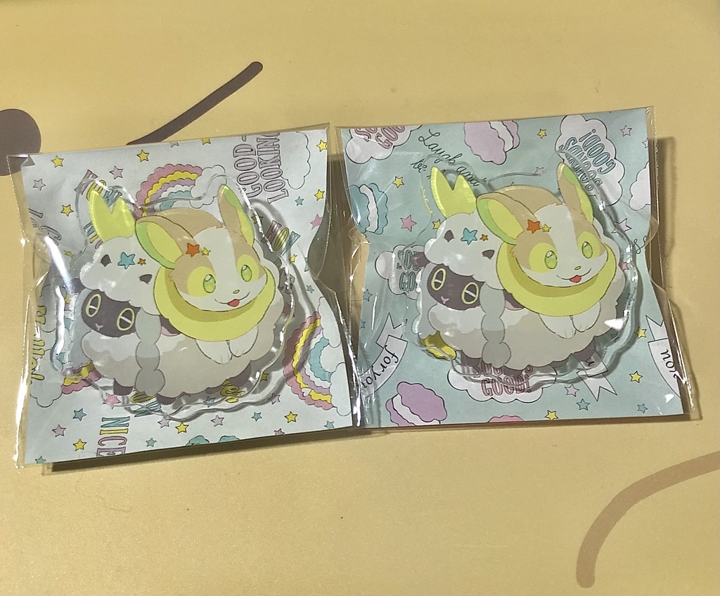 アクリルクリップ&バッジ★