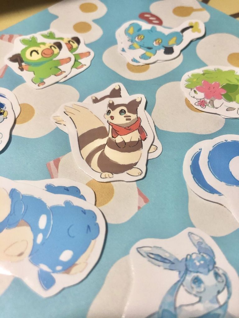 ポケモン☆フレークシール