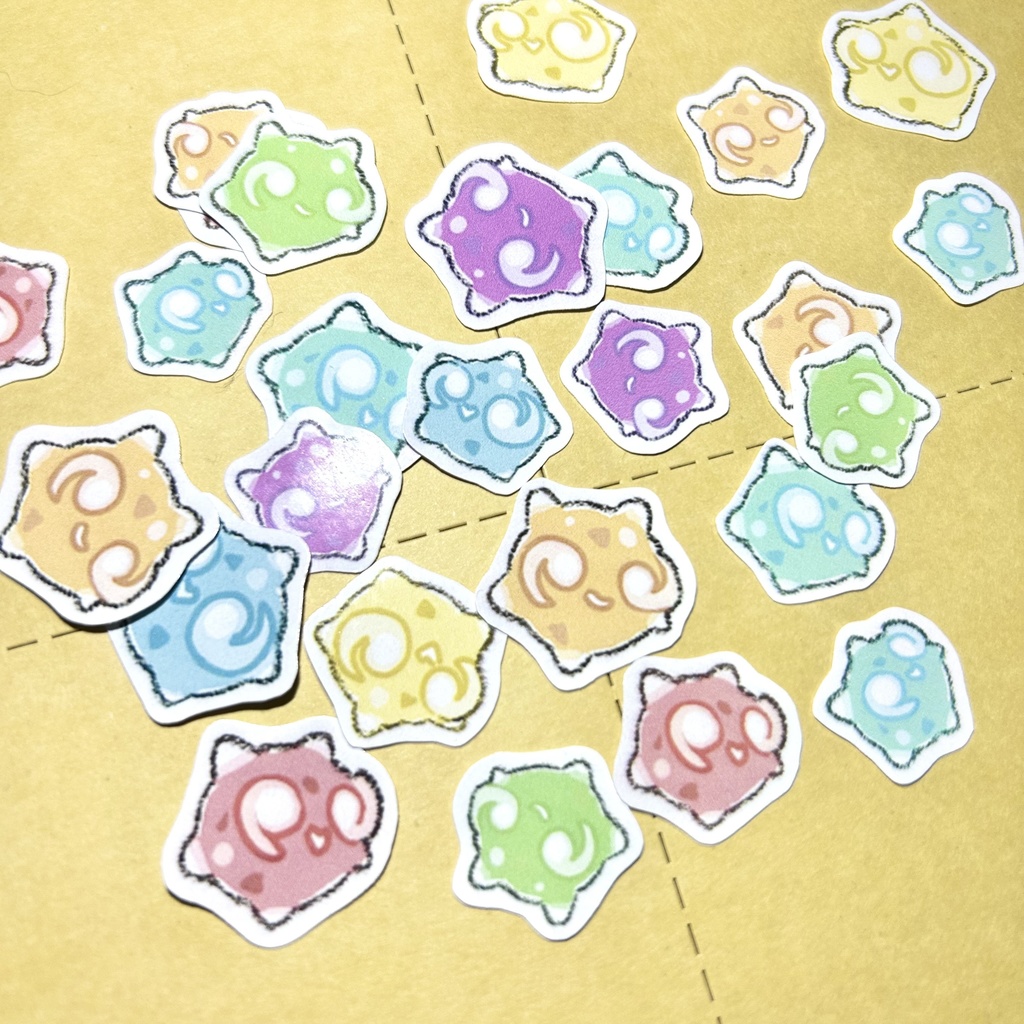メテノ☆フレークシール