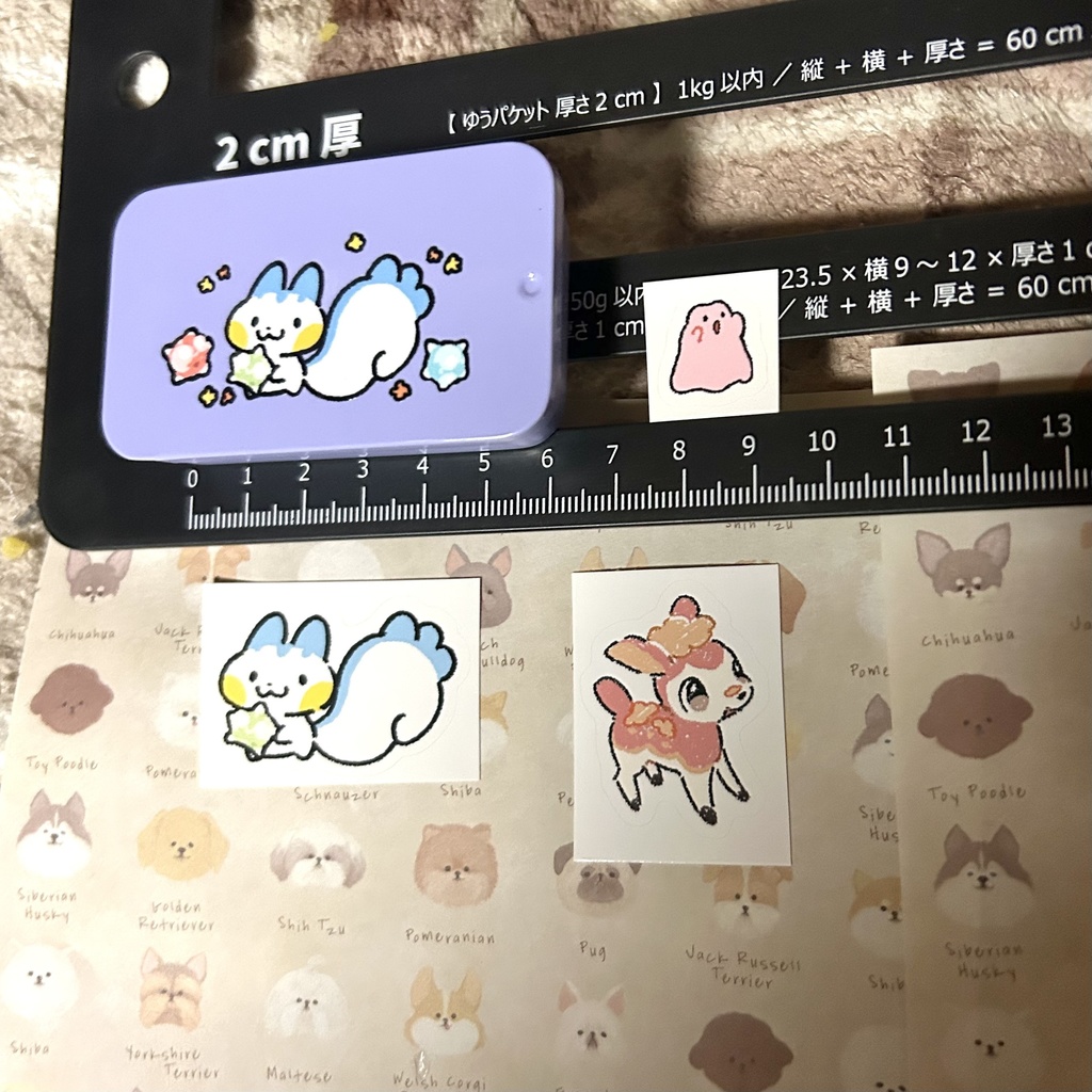 (匿名配送) 缶ケース&シール🩵