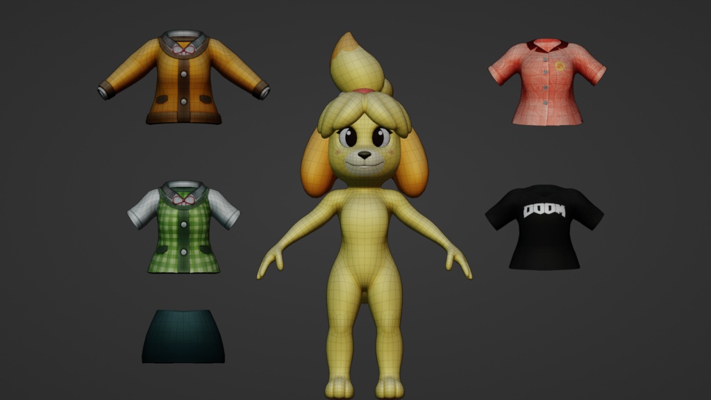Isabelle VRchat Avatar