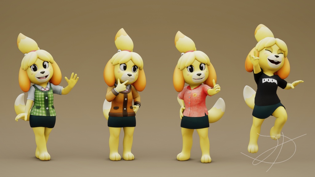 Isabelle VRchat Avatar