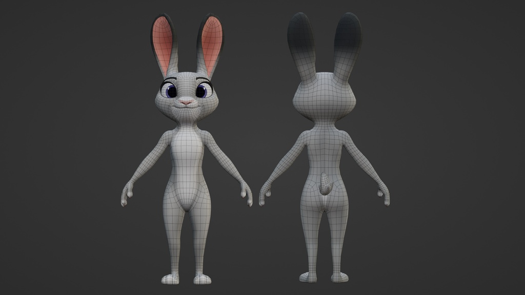 Judy Hopps Vrchat Avatar