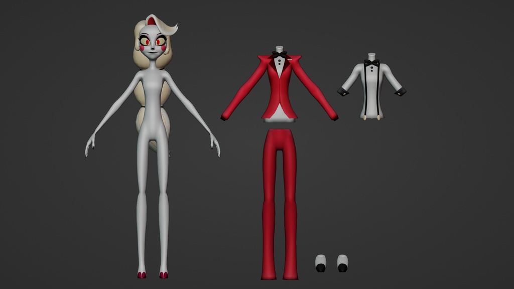 Charlie Morningstar VRchat Avatar