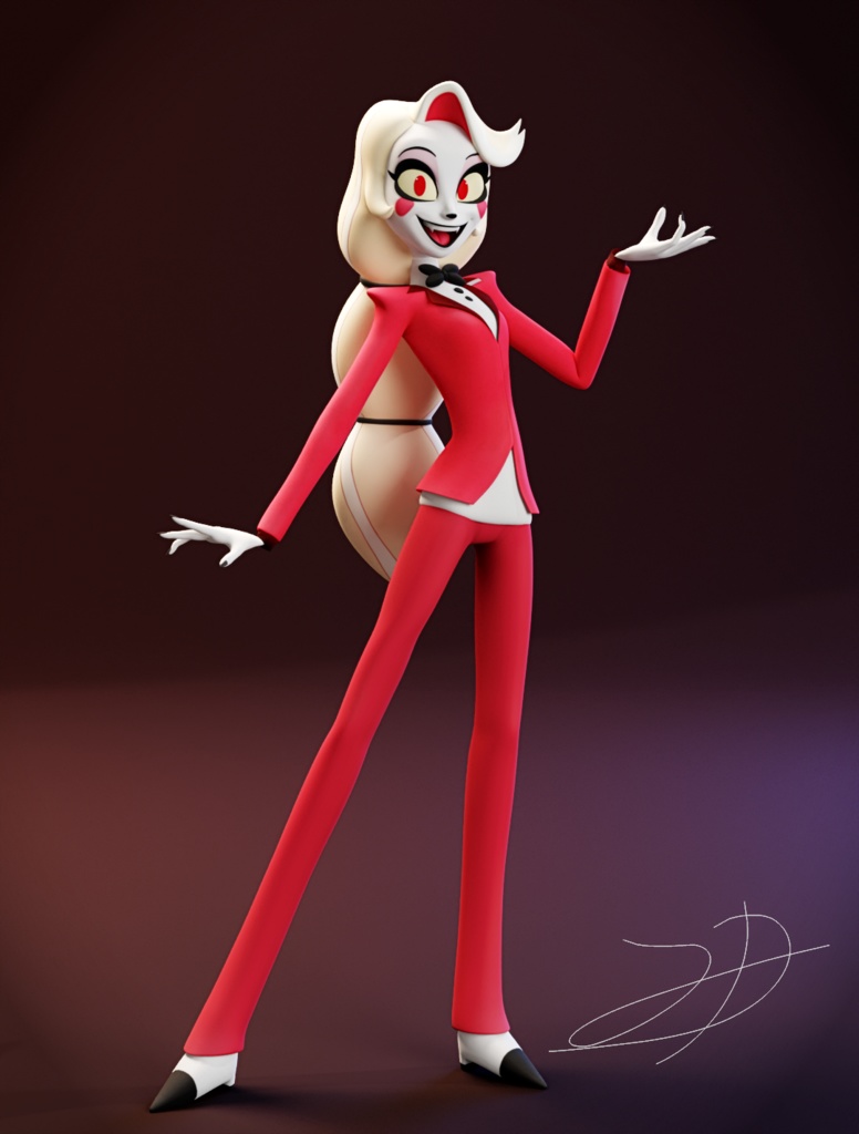 Charlie Morningstar VRchat Avatar