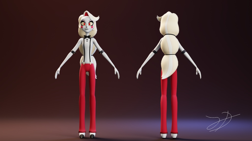 Charlie Morningstar VRchat Avatar