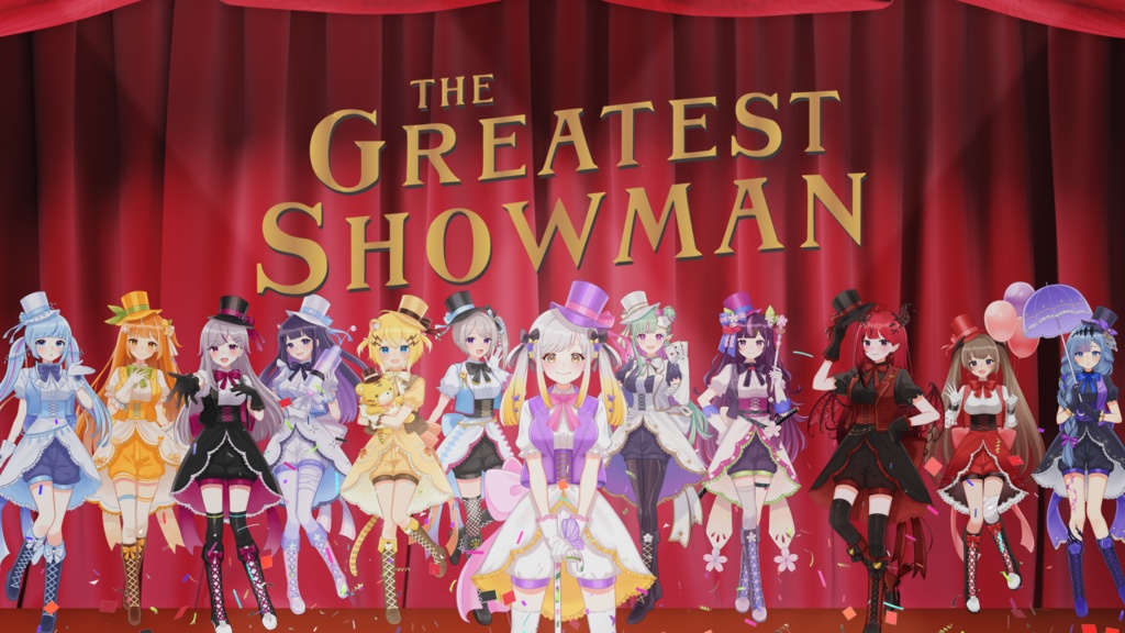 【受注生産】第2回事務所合同歌枠リレー特別コラボアクリルジオラマセット