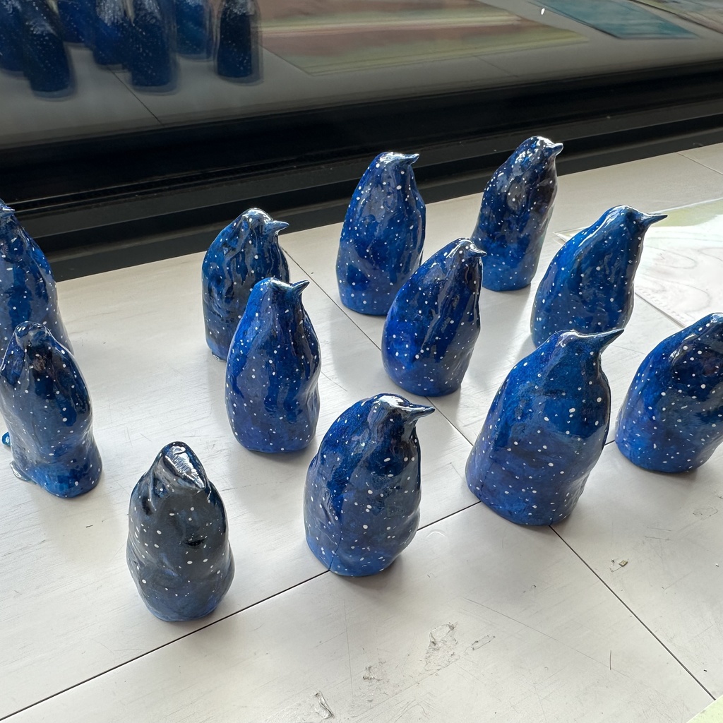 ペンギン置き物