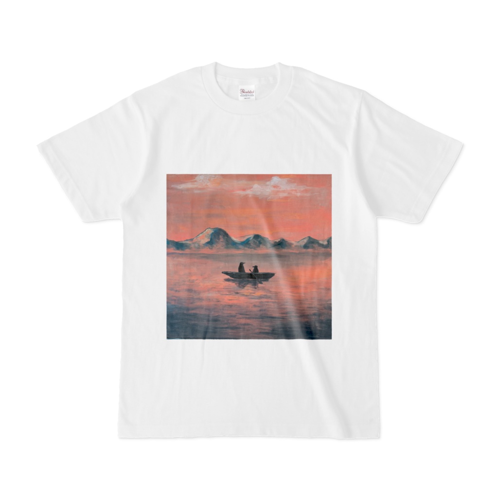 Tシャツ【湖上のバカンス】