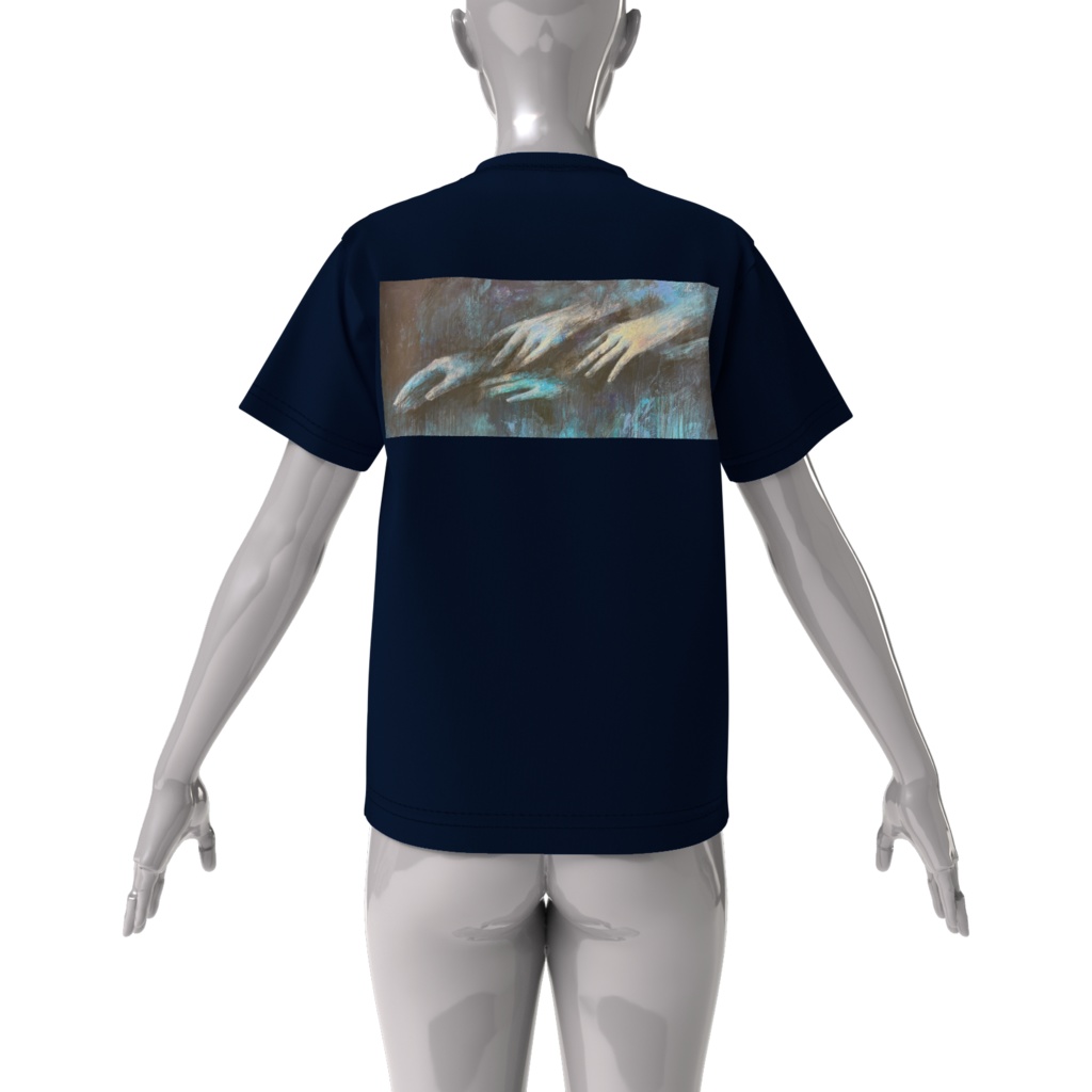 ビッグシルエットTシャツ【生まれる雲】