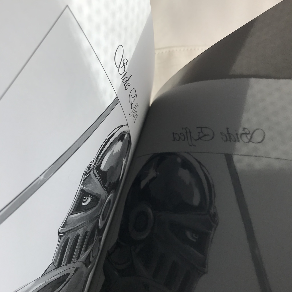 Side Effect - モノクロイラスト本