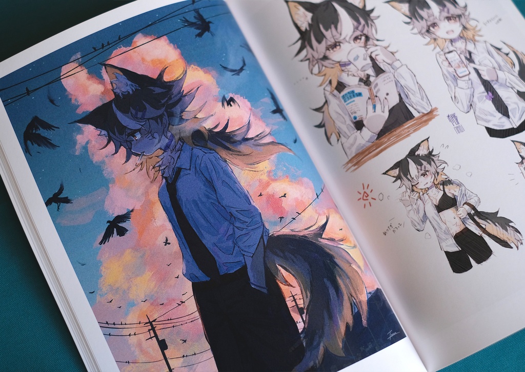 創作本「雨ざらしのナズナソウ」