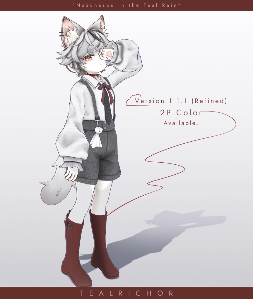 オリジナル3Dモデル『ツユナ』#Nazunasou3D