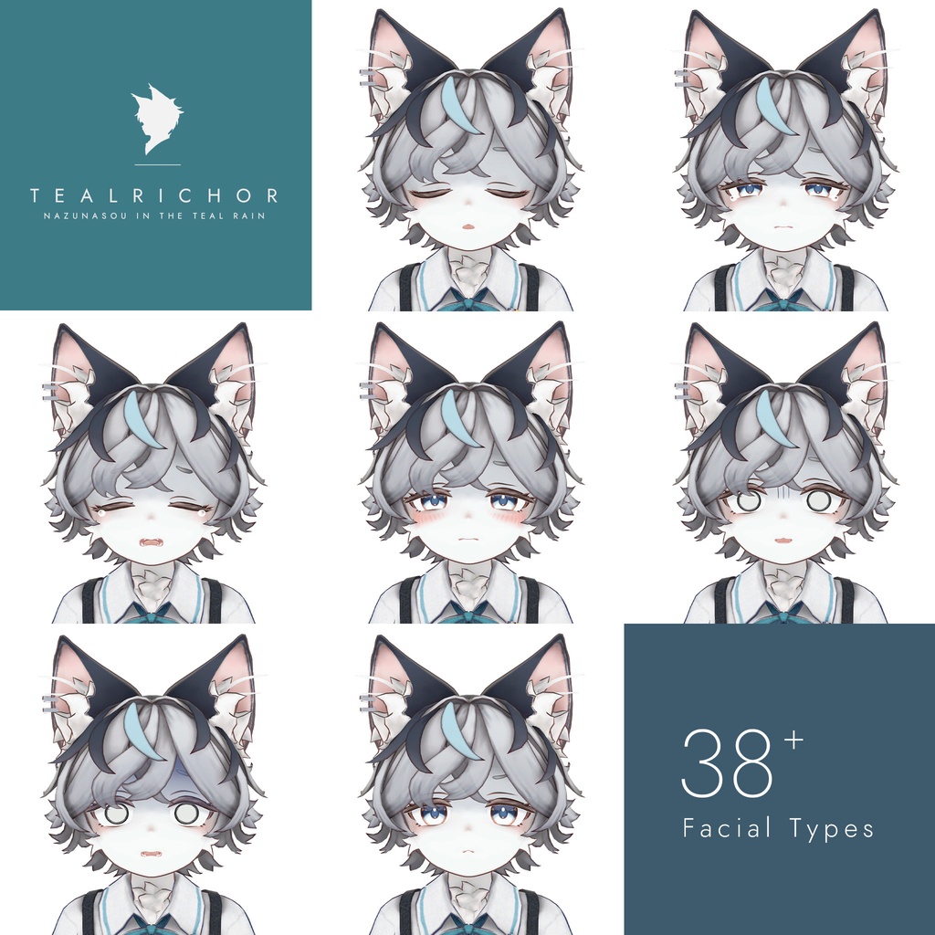 オリジナル3Dモデル『ツユナ』