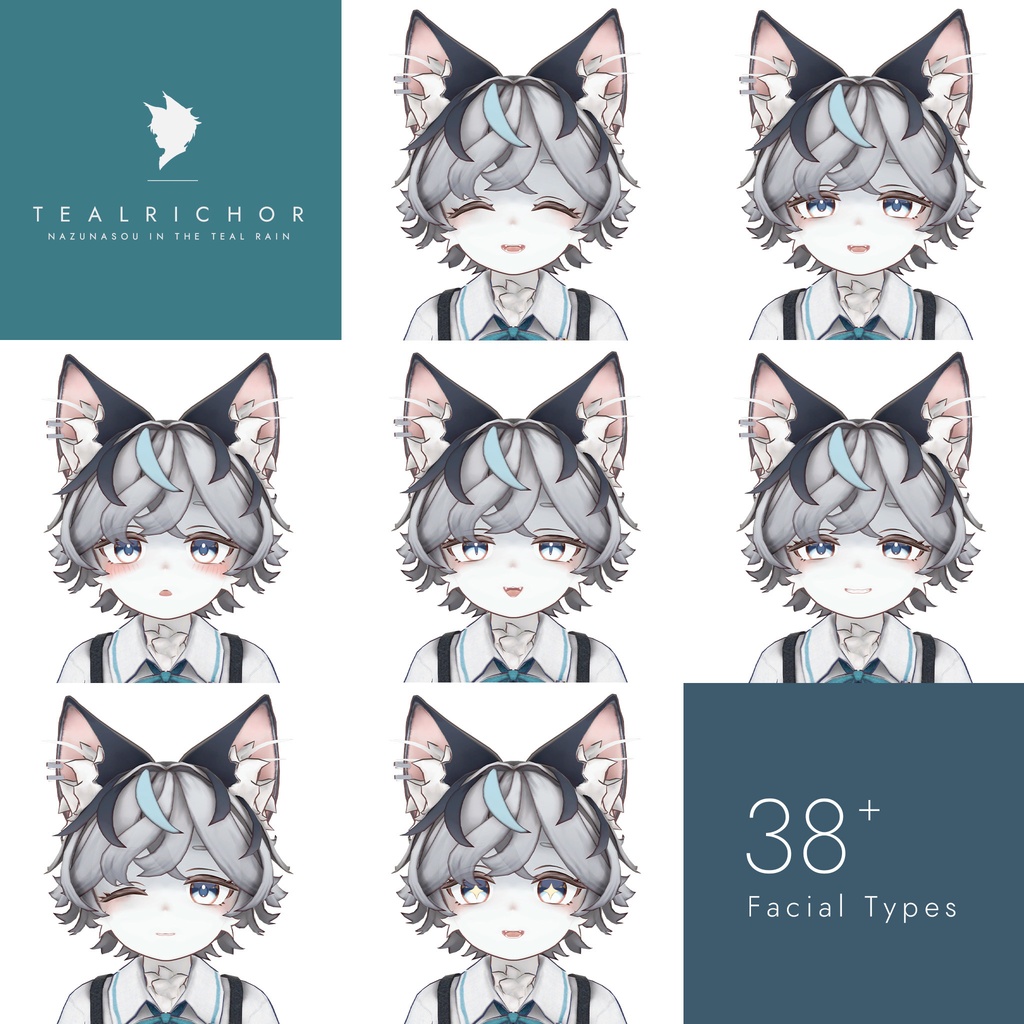 オリジナル3Dモデル『ツユナ』