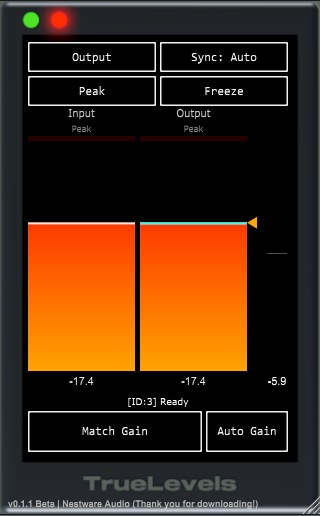 NWA - TrueLevels | 無料で"Gain Match"ができる唯一のプラグイン(ベータ版)