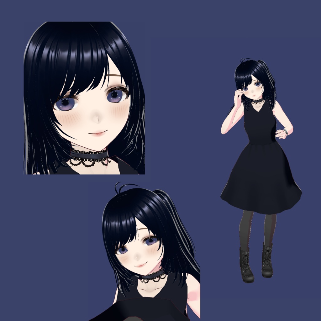 INSPIRED BY Dream Incense lens (iris + highlight) for VRoid Studio (Free!)