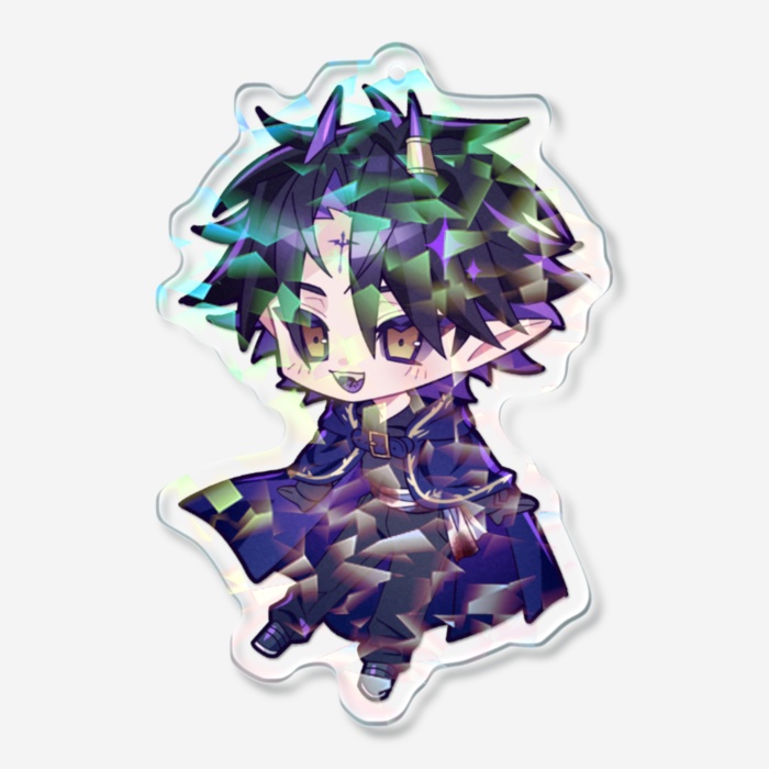 OCアクキー/ヴ雨‼️💜💙