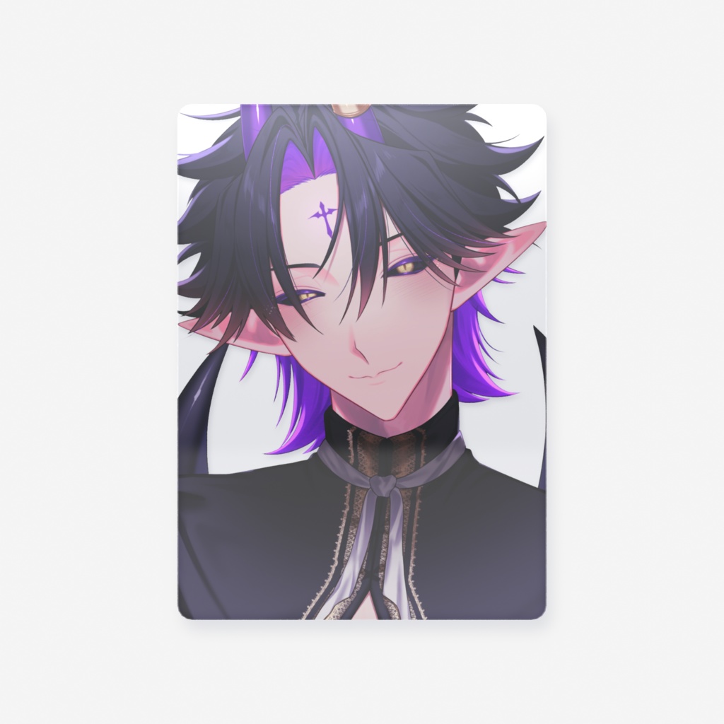 創作男子クリアカード