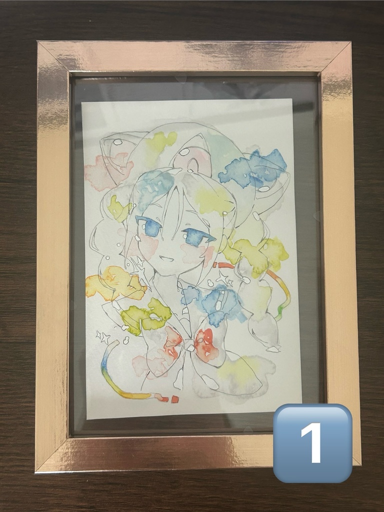 水彩原画