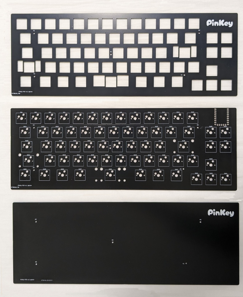 【終売】圧縮60%キーボード PinKey 自作キット