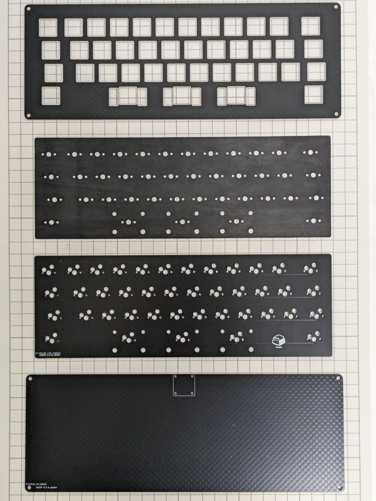 【終売】12列ロースタッガード40%キーボード Slab40