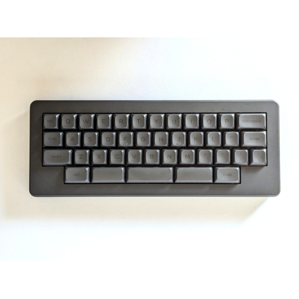 Henge40 - 12列ロースタ40%アルミケースキーボード
