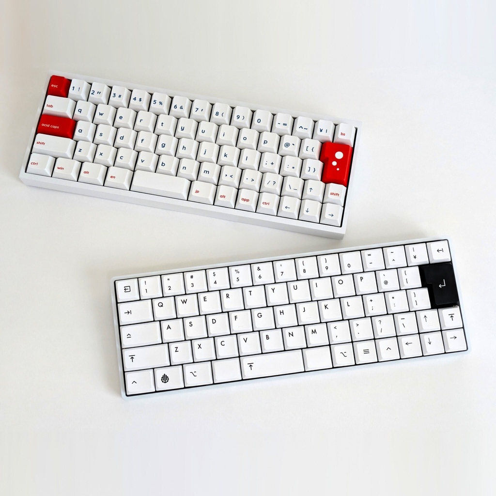 日本語キーボード基板 YM60JISv2 (汎用60%ケース互換、MX/GLP3.0兼用)