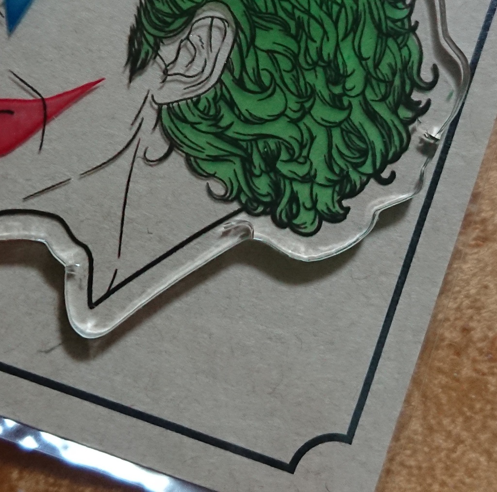 カラーチェンジキーホルダー