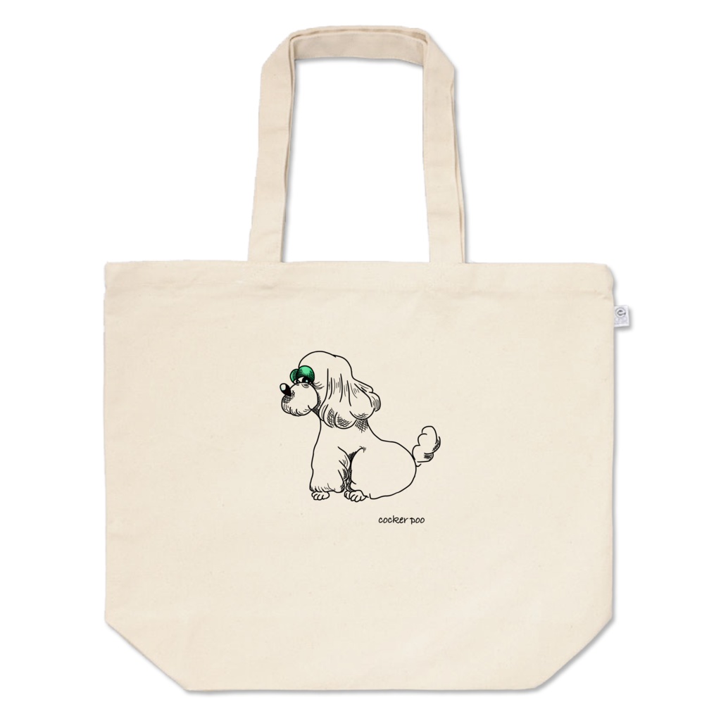 コッカープートートバッグ