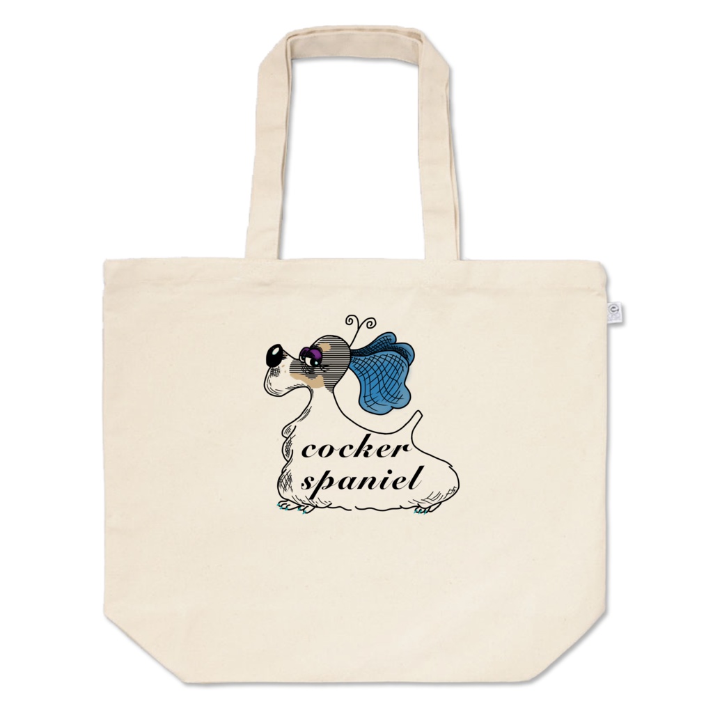 蝶耳コッカートートバッグ