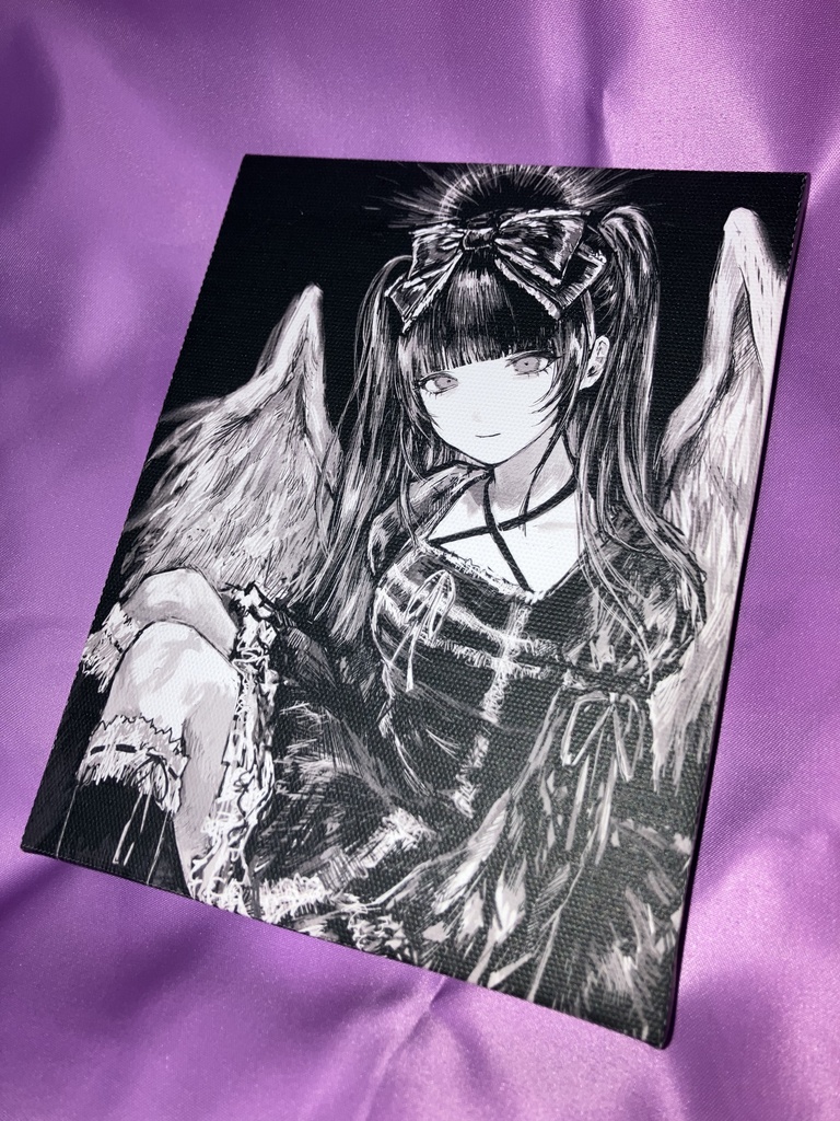 救済　キャンバスアート　F0サイズ