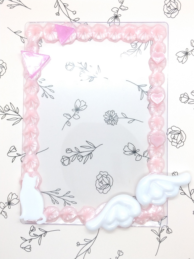 シンプルブロマイドケースデコ