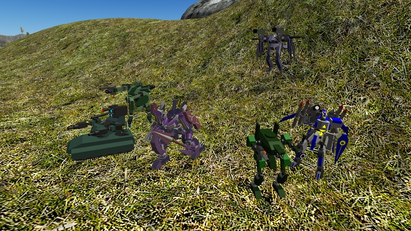 【MachineCraft】NE社人型ロボットセット
